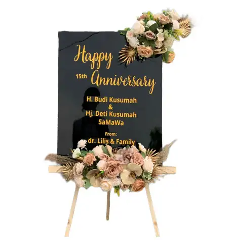 Papan Bunga Akrilik Gedung Smesco