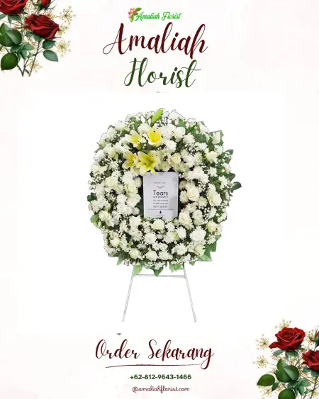 Krans Bunga Duka Gedung Smesco