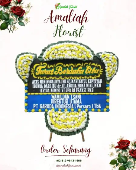 Papan Bunga Duka Gedung Smesco